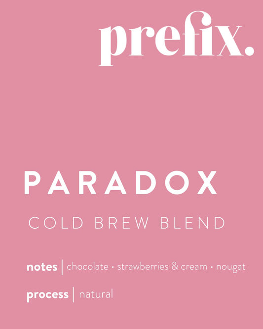 Paradox Cold Brew Blend